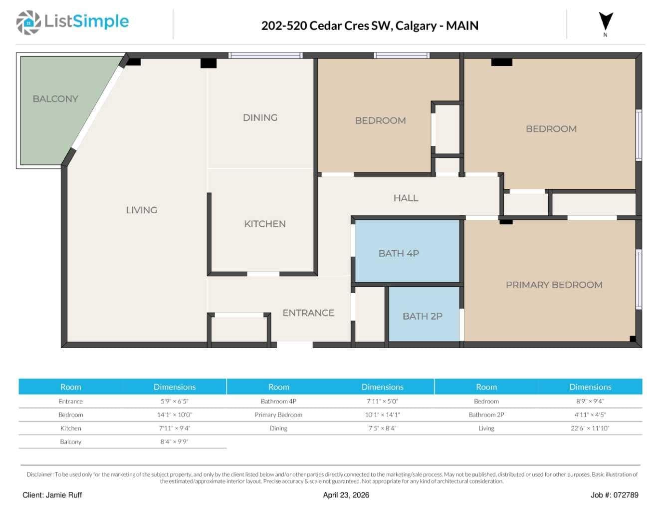 202, 520 Cedar Crescent SW