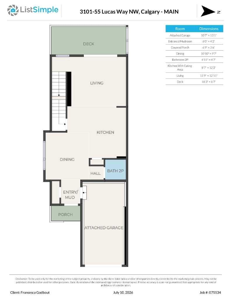 3101, 55 Lucas Way NW