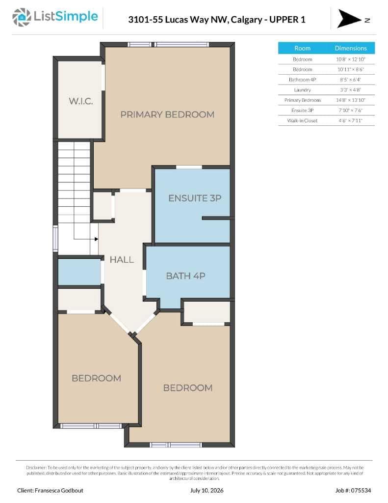 3101, 55 Lucas Way NW