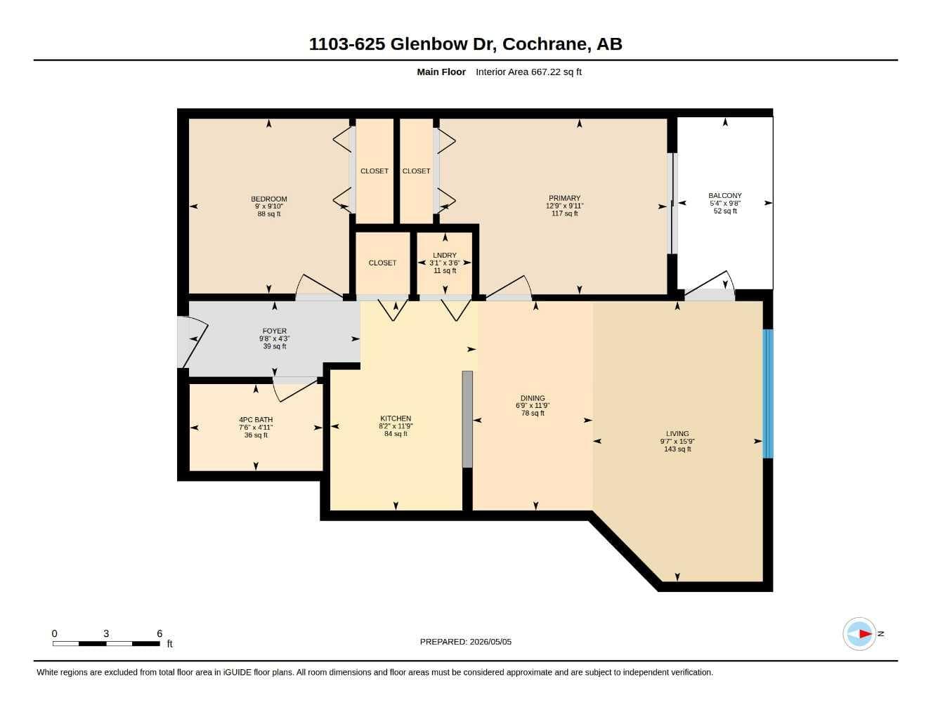 1103, 625 Glenbow Drive 