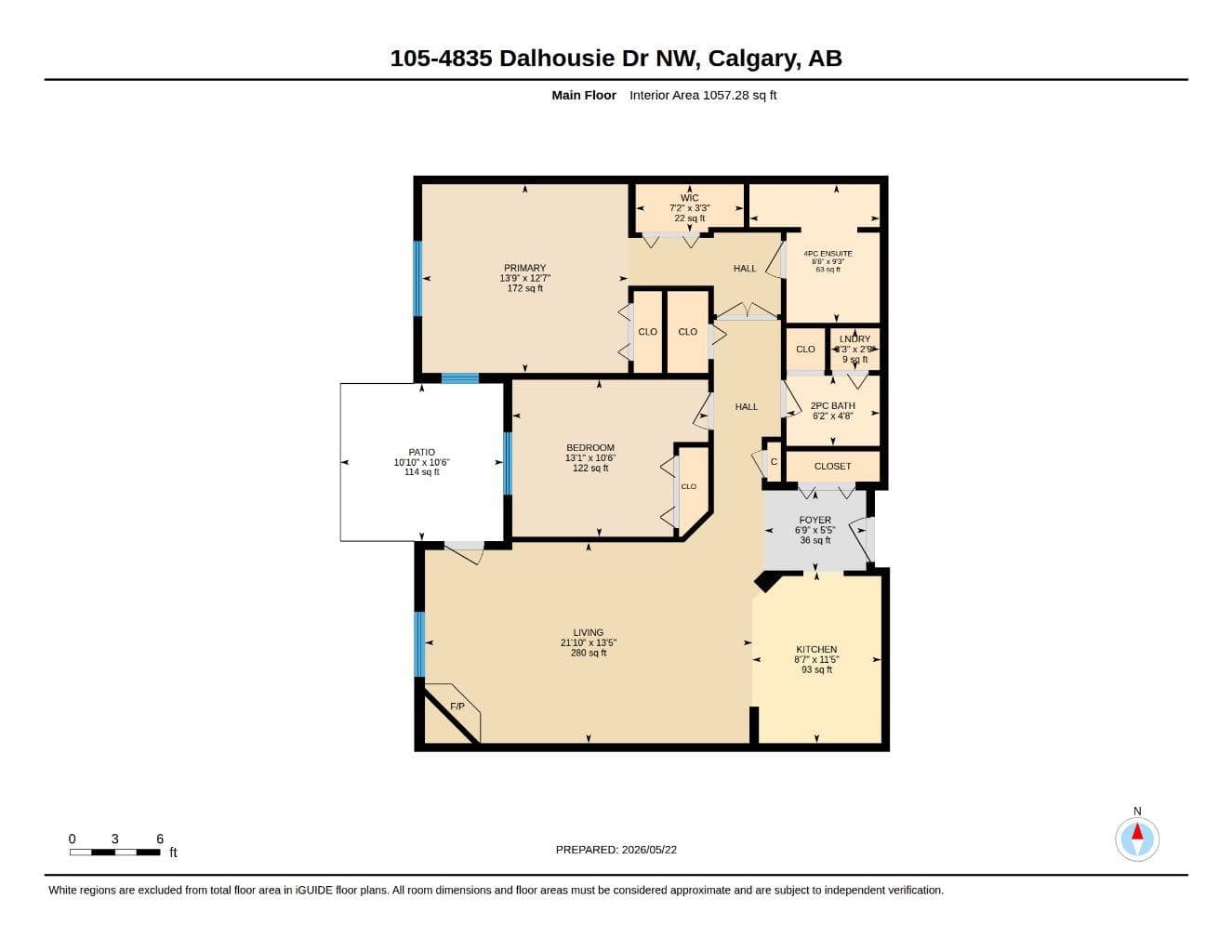 105, 4835 Dalhousie Drive NW