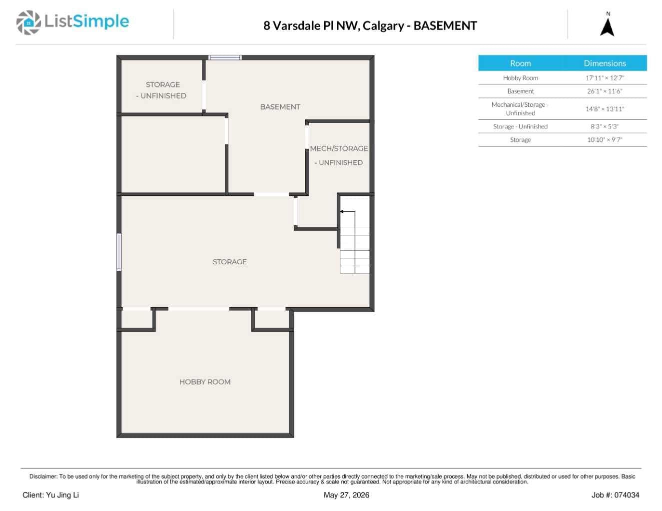 8 Varsdale Place NW