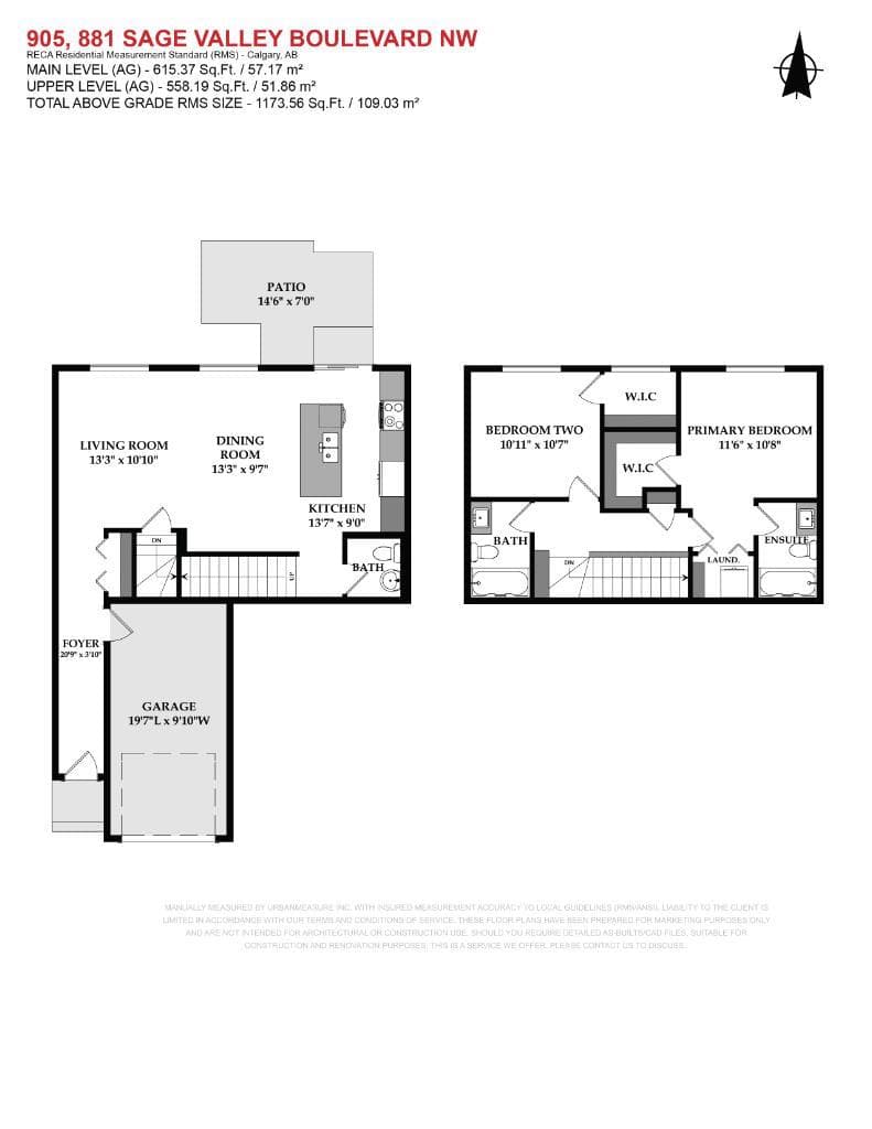 905, 881 Sage Valley Boulevard NW