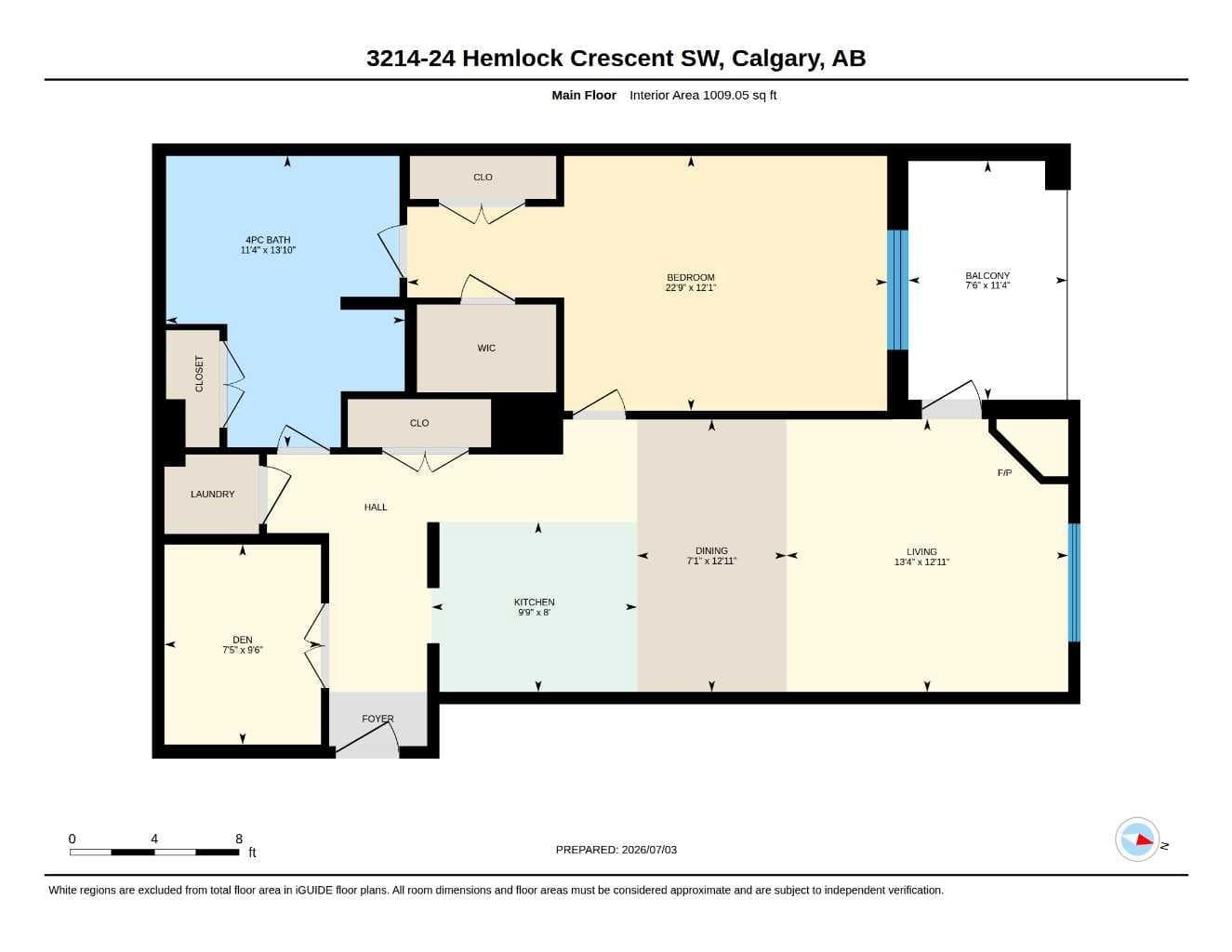 3214, 24 Hemlock Crescent SW
