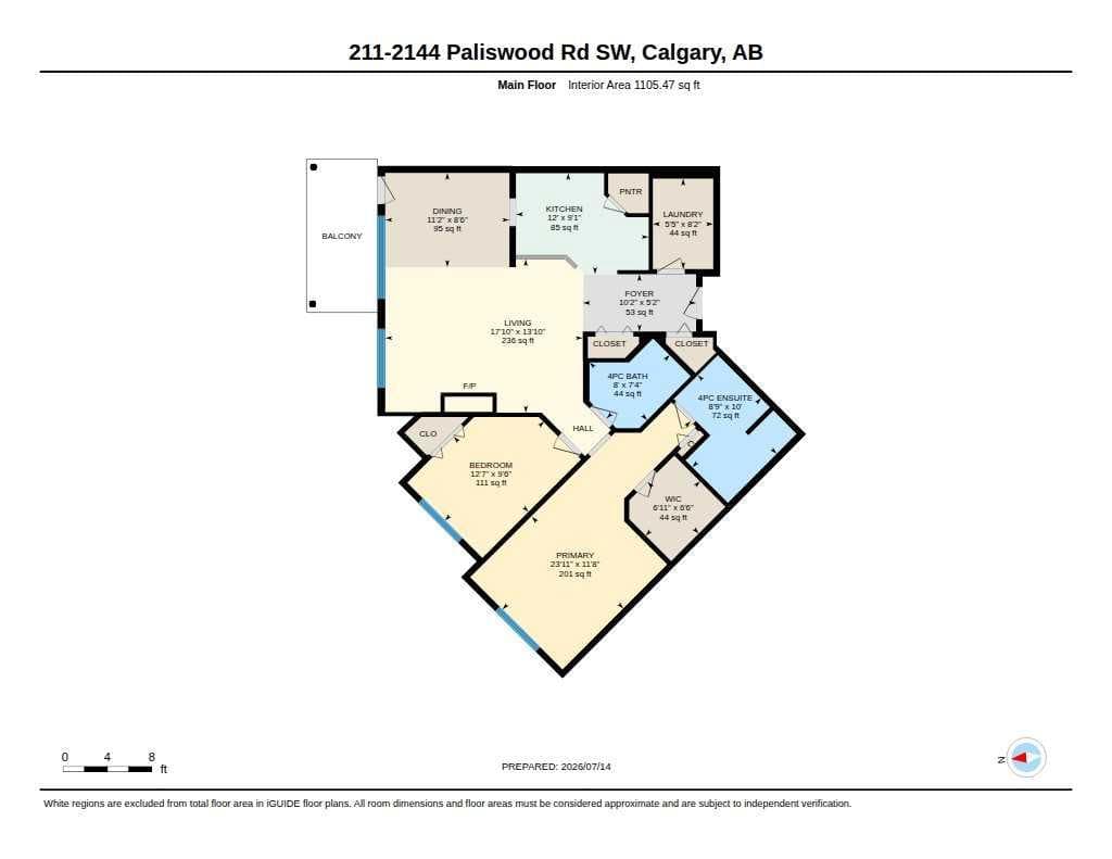 211, 2144 Paliswood Road SW