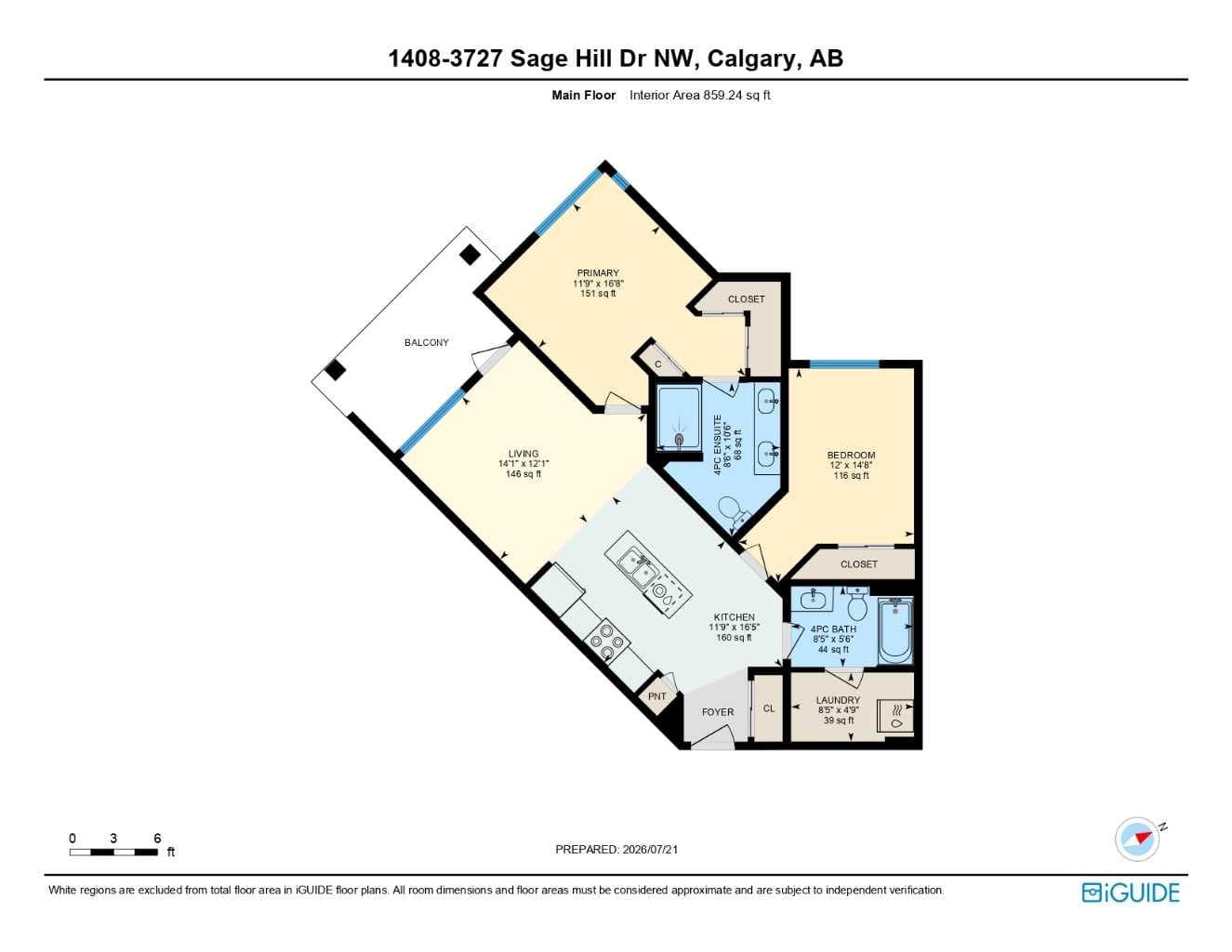 1408, 3727 Sage Hill Drive NW