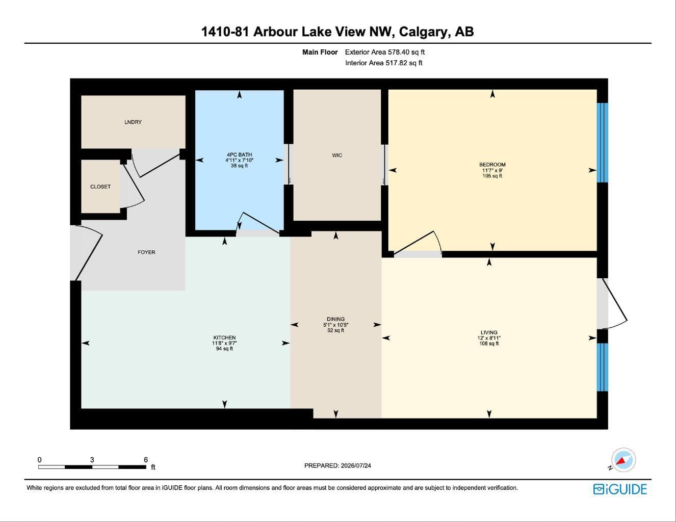 1410, 81 Arbour Lake View NW