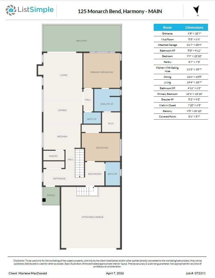 125 Monarch Bend 