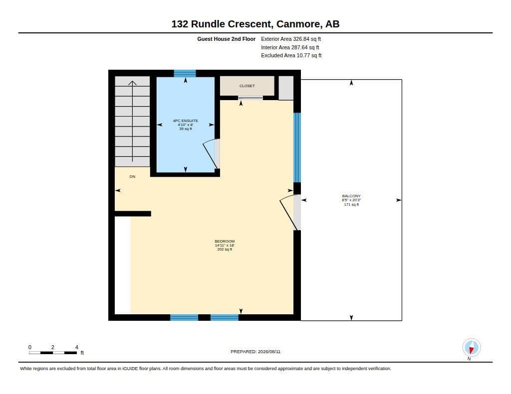 A and B, 132 Rundle Crescent 