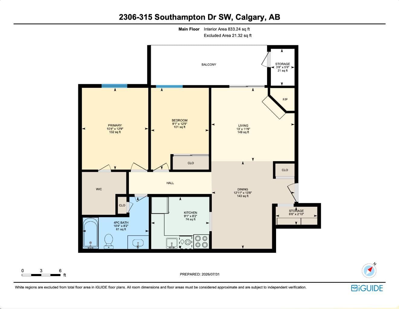 2306, 315 Southampton Drive SW