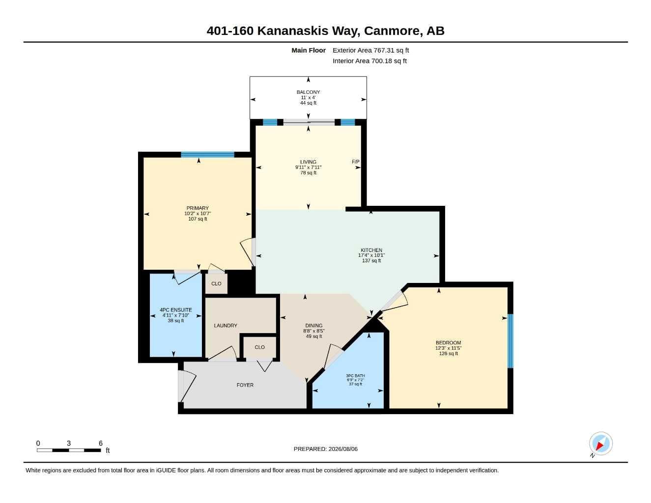 401, 160 Kananaskis Way 