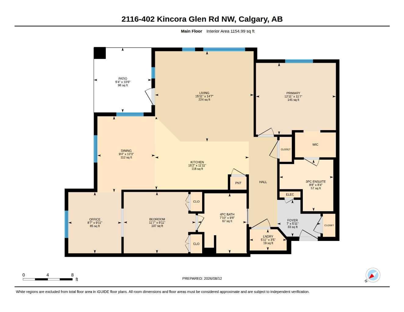 2116, 402 Kincora Glen Road NW