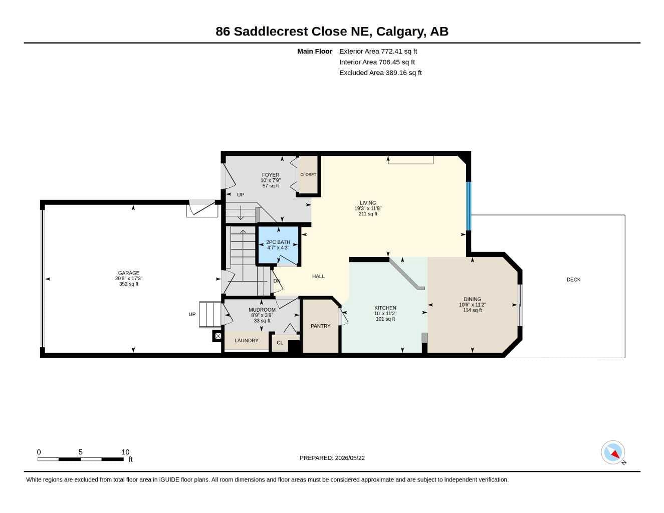 86 Saddlecrest Close NE