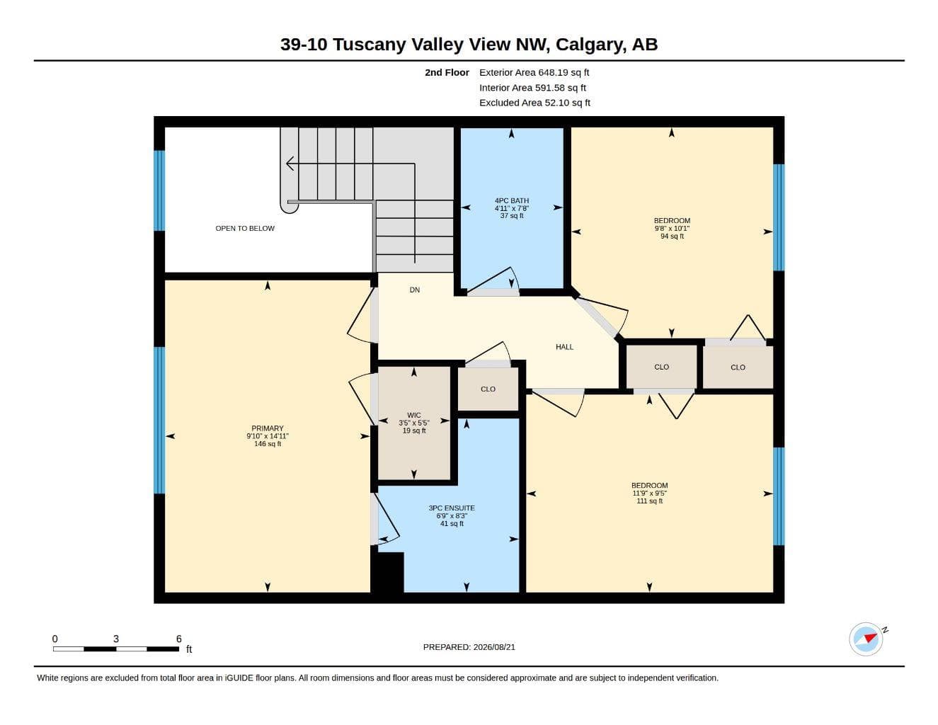 39, 10 Tuscany Valley View NW