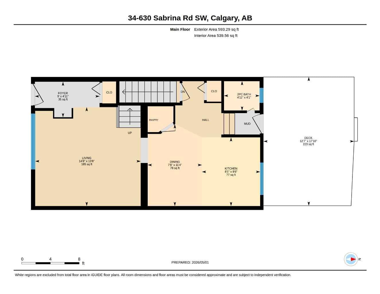 34, 630 Sabrina Road SW